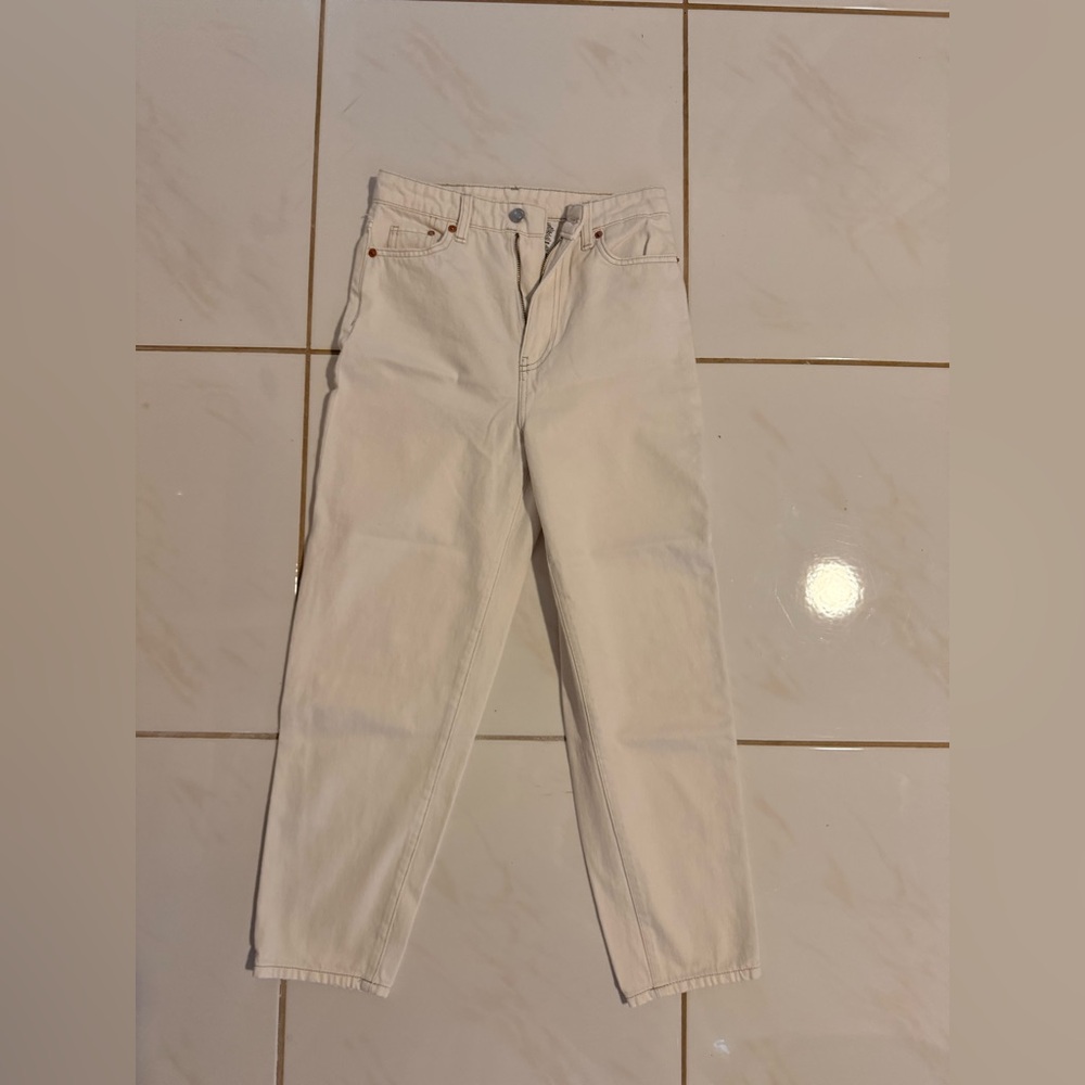 Women's Cream Jeans